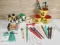 Advertising Lot incl. Salt & Pepper Shakers, Letter Openers, Stirrers, & More