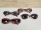 4 Pair of New Without Tags Designer Lulu Guinness Sunglasses