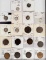 15 Canadian Antique Coins -4 Lg and 2 Half Cents, 8 Half Dimes and 1874 H Dime