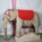 Vintage Steiff Mohair Steel Frame Ride On Elephant (no wheels)