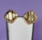 14k Yellow Gold Pierced Earrings