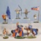 6 Alymer Banners Forward Medieval Knights Military Miniatures in Metal Boxed Figure Sets & Mundiart