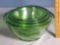 4 Stack Green Depression Glass Mixing Bowls