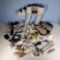 Large Tray lot of early edition Star Wars Accessory Toys, Vehicles and Parts