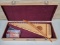 Wood Bowed Psaltery in Wood Carrying Case