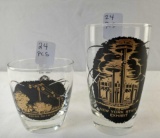 48 Libbey Safedge 1964-65 New York World,s Fair Bar Glasses