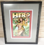 2009 Framed J Scott Campbell Hero Initiative Benefit Comic Book