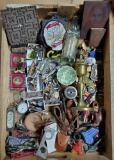 Case Lot of Vintage Collectibles, Medals, Pipes and More