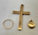 Lot Of Baby and Other Gold Jewelry