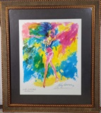 LeRoy Neiman Signed and Framed Exotic-Erotic Ball Litho