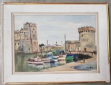 Emile Bou (1908 - 1989) was active/lived in Algeria, Water Color On Paper 