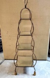 Free Standing 4 Shelf Etagere