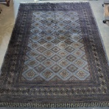 Used Persian Bokara 100% Wool Rug