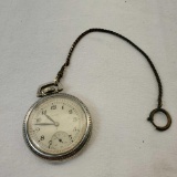 Used Lancet Pocket Watch With Charlin Watch Co. Movement 17Jewel Swiss Made