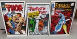 3 Marvel Comics Hand Colored Masonite Fan Art Re-Creation Cover Art Posters