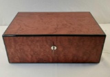 Used Diamond Crown St. James Series The Windsor 90 Cigar Humidor With Key