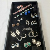 Lot Of Taxco Mexico Sterling Silver Jewelry
