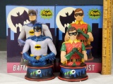 2014 Diamond Select Toys LE of 3000 Batman & Robin Busts MIB Classic TV Series