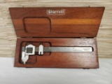 Starrett Vernier Caliper No. 122 With Wood Box
