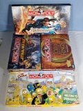 Simpsons, Fantastic Four, Lord of the Rings Trilogy and Star Wars Saga Monopoly Games MIB