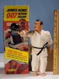 1965 Gilbert James Bond 007 Oddjob Action Figure #16101 with Original Box