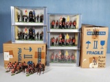 Britain's Toy Soldiers - 3 8701 Middlesex and 2 8403 Royal Marines Colour Party Boxed Sets and More