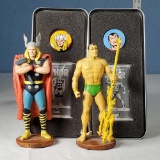 Thor and The Sub-Mariner Dark Horse Deluxe Edition Classic Marvel Character Series 2 Statues MIB