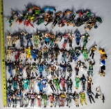 Tray Lot of 69 Fully Jointed GI Joe 3 3/4