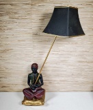 Seated Genie Table Lamp