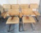 Set Of 6 Marcel Breuer Cesca Mid Century Side Chairs Made In Italy