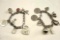2 Sterling Silver Charm Bracelets
