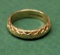14K Yellow Gold Sculpted Band
