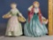 2 Royal Doulton Ladies with Flower Baskets - Daffy Down Dilly Hn 1412 and Lady Charmian Hn 1948