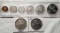 1900 Type Set of 6 Coins from Philadelphia Mint plus 1884-O &1896-O Morgan Silver Dollars