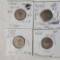 4 1868/ Rev 68 Die Variety Coins Including 