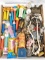 Case Lot of Collectibles incl. Pez Dispensers, Buttons, Pocket Watch, Keys, Etc.