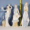 3 Royal Doulton Reflections Art Deco Style Figurines