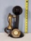 London English Telephone Company Candlestick Phone wiht Brass Accents