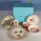 Tiffany & Co Baby/ Youth China Plates, Bowl and Mugs plus Silver Plate Teddy Set