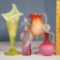 4 Victorian and Art Glass Vases