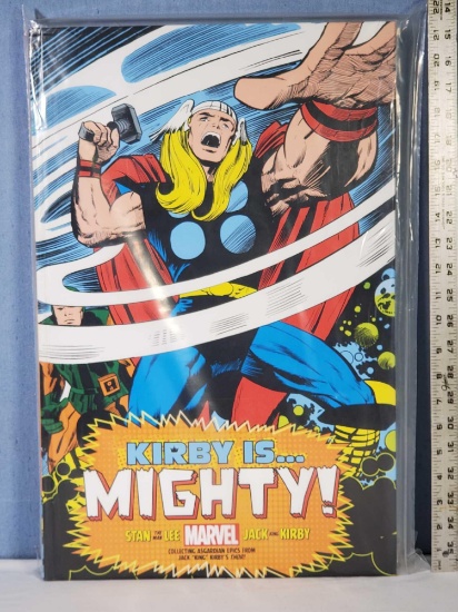 21" x 14" King Size Kirby Is... Mighty! - Asgardian Epics of Thor 2019 Hard Back
