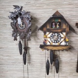 2 Cuckoo Clocks Made in Germany