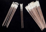 19 Pair Chopsticks with Hand Carved Bone Handle