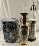 3 Hand painted Ceramic Items