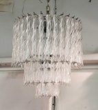 Vintage 3 Tier Acrylic Chandelier Light