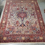 Used Semi Antique Persian 100% Wool Pile Rug