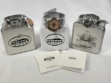 3 Fossil PR-5099, PR-5267 & PR-2136 Promo Watches With Tins