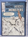 IDW Artist's Edition Jack Kirby's Marvel Heroes and Monsters Hardbound First Edition King Size Book