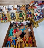 Action Figure Lot incl. New Gods in Orig. Packaging, DC Shazam, Etc.