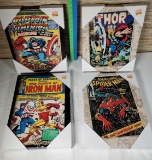 4 Marvel Canvas Comic Book Cover 11